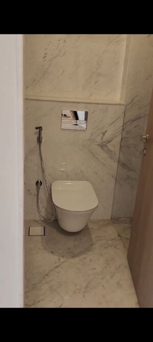 Bathroom in 2.5 BHK Apartment at Lodha Bellagio, Powai – for Rent