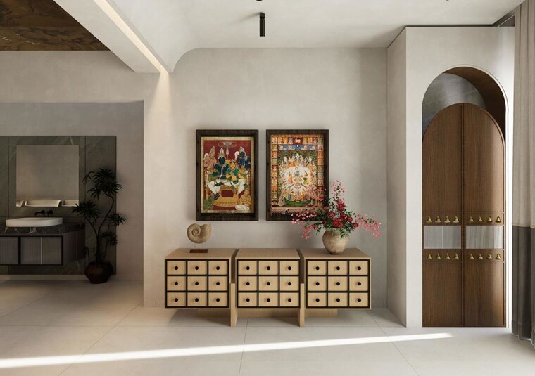Bedroom, praneeth-pranav-jaitra 3 Bedroom 2195 Sq.Ft. Apartment In Miyapur Hyderabad 10739524