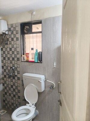 Bathroom in 3 BHK Apartment at Hubtown Greenwoods, Vartak Nagar – for Sale