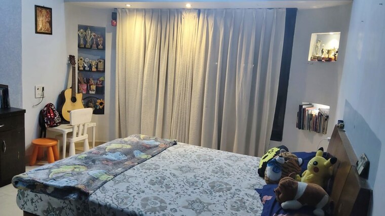 Bedroom, evershine-greens 3 Bedroom 1450 Sq.Ft. Apartment In Andheri West Mumbai 10376474