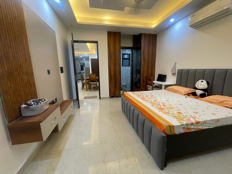 Bedroom, sector 57 2 Bedroom 1200 Sq.Ft. Builder Floor In Sector 57 Gurgaon 10739539
