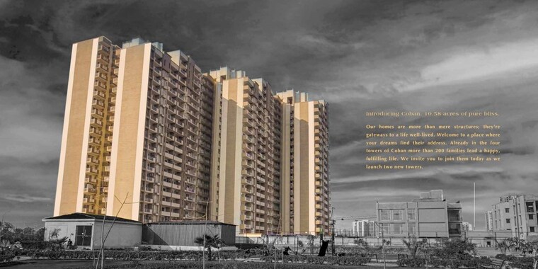 Exterior View, pareena-coban-residences 3 Bedroom 1997 Sq.Ft. Apartment In Sector 99a Gurgaon 10739552