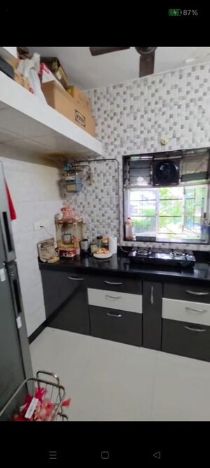 Kitchen in 1 BHK Apartment at Sankalp Siddhi Society, Malad East – for Sale