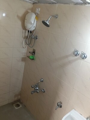 Bathroom in 1 BHK Apartment at Bageshri CHS, Goregaon East – for Rent