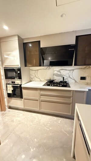 Kitchen in 3.5 BHK Apartment at Tarc Tripundra, Kapashera – for Sale