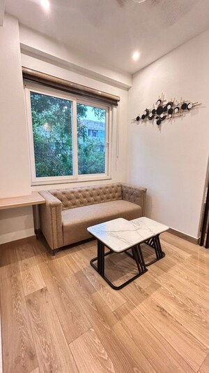 Bedroom in 1 BHK Builder Floor at Sushant Lok ii – for Rent