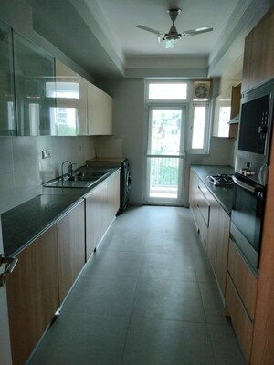 Kitchen in 4 BHK Apartment at DLF The Belaire, Sector 54 – for Rent