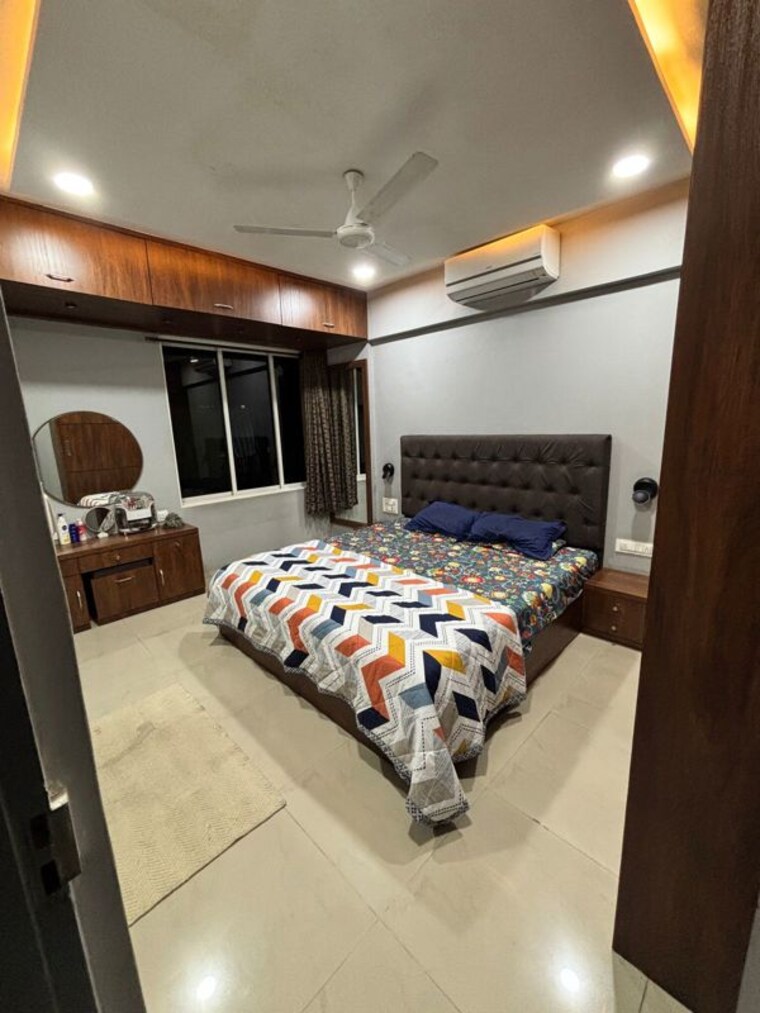 Bedroom, abhishri-chs 2 Bedroom 1100 Sq.Ft. Apartment In Kharghar Navi Mumbai 10739554