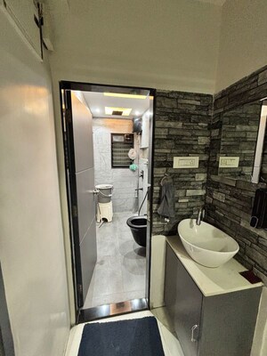 Attached Bathroom in 2 BHK Apartment at Abhishri CHS, Kharghar – for Sale