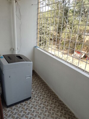 Balcony in 1 BHK Apartment at Krishna Residency Kadubeesanahalli, Kadubeesanahalli – for Rent
