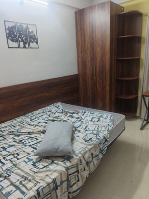 Bedroom in 1 BHK Apartment at Krishna Residency Kadubeesanahalli, Kadubeesanahalli – for Rent