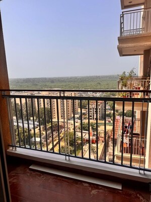 Balcony in 2 BHK Apartment at Rishita Manhattan, Gomti Nagar – for Rent