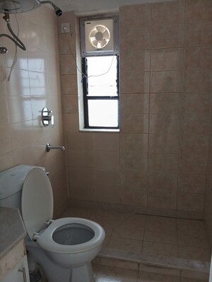 Bathroom in 3 BHK Apartment at Unitech Palms, South City 1 – for Rent
