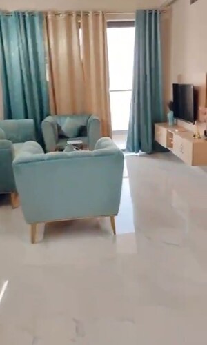 Living Room in 2 BHK Apartment at M3M Heights, Sector 65 – for Rent