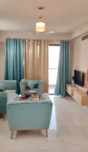 Living Room in 2 BHK Apartment at M3M Heights, Sector 65 – for Rent