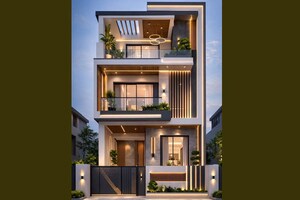 6+ BHK Villa – Exterior View View at Janakpuri - for Sale