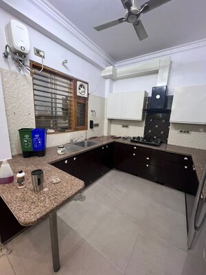 Kitchen in 3 BHK Builder Floor at Sector 10a – for Rent