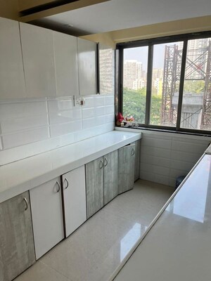 Kitchen in 2 BHK Apartment at Bhavya Supreme Annexe, Parel – for Rent