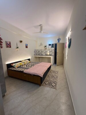 Bedroom in 1 RK Builder Floor at Sector 52 – for Rent