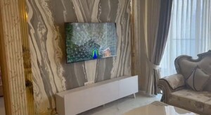 Living Room in 3 BHK Apartment at M3M Heights, Sector 65 – for Rent