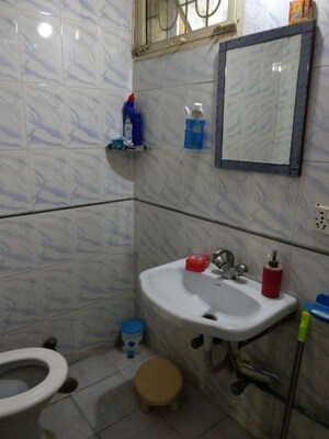 Bathroom in 2 BHK Apartment at Windsor and Nova Society, Ahinsa Khand 2 – for Sale