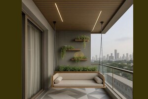 Balcony in 5 BHK Builder Floor at Janakpuri – for Sale