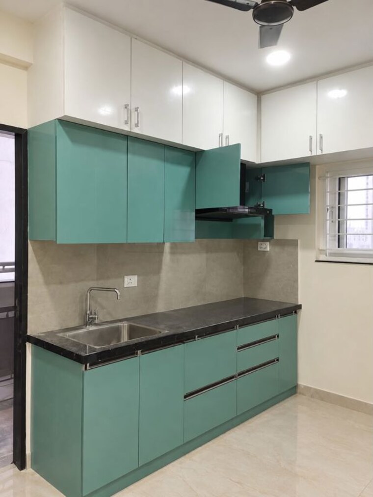 Kitchen, my-home-sayuk 3 Bedroom 1926 Sq.Ft. Apartment In Tellapur Hyderabad 10739757