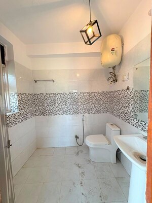 Bathroom in 1 RK Apartment at Saket – for Rent