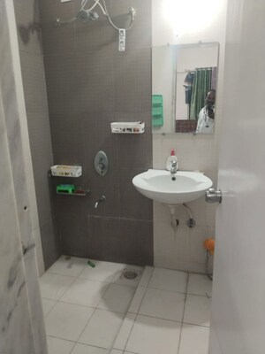 Bathroom in 2 BHK Apartment at Chandrarang Wisdom Park, Balewadi – for Rent