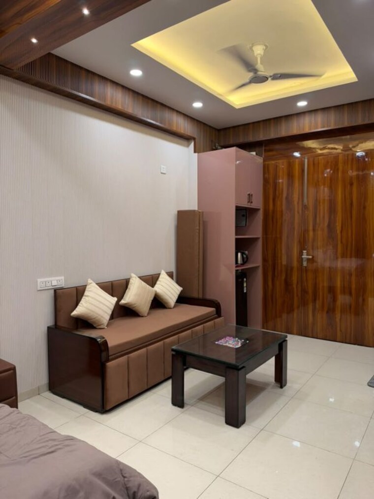 Living Room, aura-homes 1 Bedroom 750 Sq.Ft. Apartment In Patiala Road Zirakpur 10739826