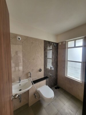 Bathroom in 3 BHK Apartment at Mantra 99 Riverfront, Baner – for Sale