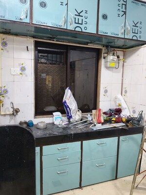 Kitchen in 2 BHK Apartment at Jay Surabhi Aparment, Kanakia Road – for Rent