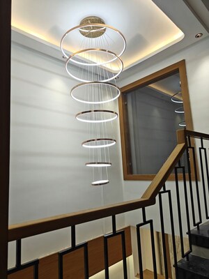 Staircase in 3.5 BHK Independent House at Mangaliya Sadak – for Sale