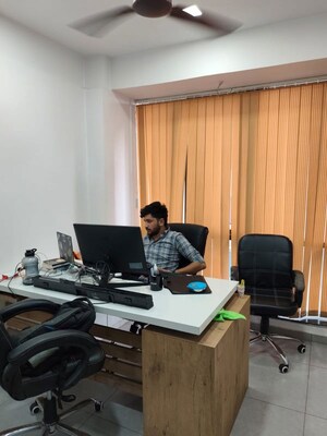 Team Area in  Office Space at Zaveri 31Five, Makarba – for Rent