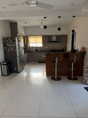 Living Room in 3 BHK Apartment at My Home Krishe, Financial District – for Rent