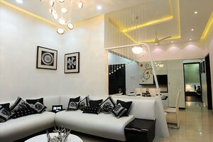 Living Room in 4 BHK Builder Floor at Janakpuri – for Sale