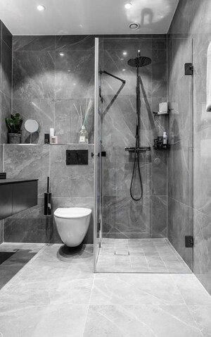 Bathroom in 3 BHK Apartment at Godrej Majesty, Sector 12 Greater Noida – for Sale