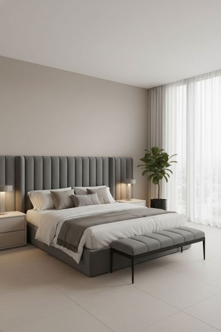Bedroom, godrej-majesty 3 Bedroom 1754 Sq.Ft. Apartment In Sector 12 Greater Noida Greater Noida 10739923