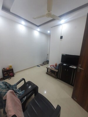 Living Room in 3 BHK Builder Floor at Saya Gold Avenue, Vaibhav Khand – for Rent