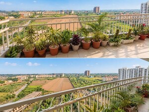 Balcony in 3 BHK Apartment at Nagla – for Sale