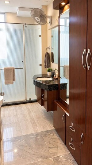 Bathroom in 3 BHK Apartment at Nagla – for Sale