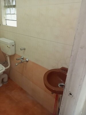 Bathroom in 2 BHK Apartment at Morya Gosavi Raj Park, Chinchwad – for Rent