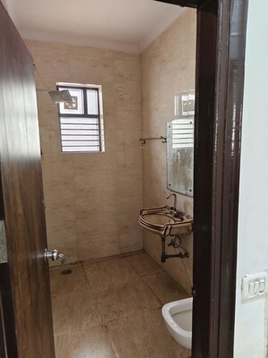 Bathroom in 3 BHK Builder Floor at Sector 9a – for Rent