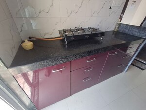 Kitchen in 1 BHK Apartment at Bhandup West – for Rent
