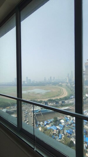 Balcony in 3 BHK Apartment at Nahar Excalibur, Mahalaxmi – for Rent