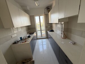 Kitchen in 2 BHK Apartment at Soham Crystal Spires, Thane West – for Rent