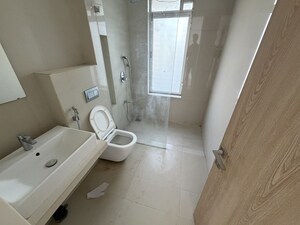 Bathroom in 2 BHK Apartment at Soham Crystal Spires, Thane West – for Rent