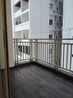 Balcony in 3 BHK Apartment at Hallmark Treasor, Narsingi – for Rent