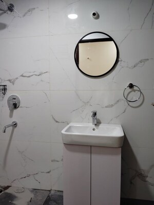 Bathroom in 3 BHK Apartment at Hallmark Treasor, Narsingi – for Rent