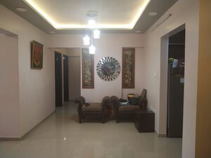 Living Room in 3 BHK Apartment at Sai Aura Ville, Bavdhan – for Rent